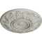 Ekena Millwork Whitman Ceiling Medallion (For Canopies up to 3 3/4"), Hand-Painted Pot of Cream, 13"OD x 1 3/8"P CM13WHPCF - alternate 2